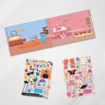 وردي أو أزرق