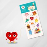 ستيكرات عالم الأشكال والألوان